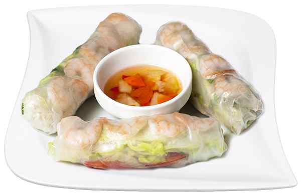 11. Non-fried shrimp rolls 3 pcs - 115 Kč