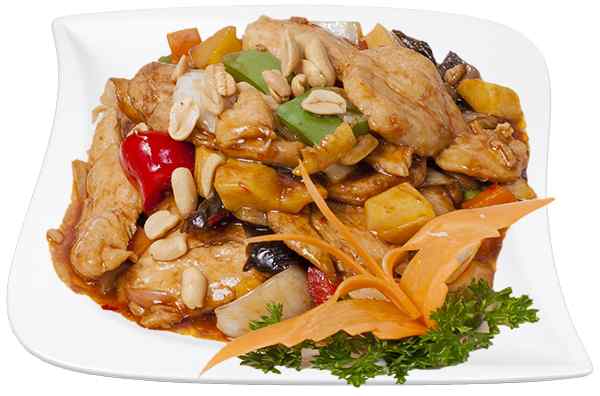 43. Chicken Kung Pao (mild) - 99 Kč